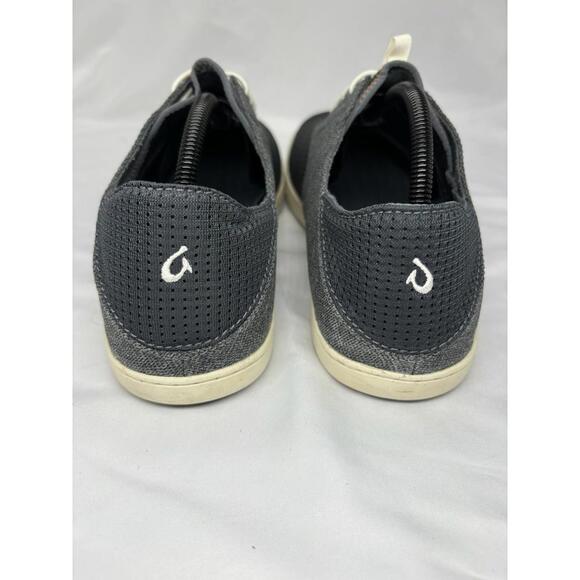 OluKai Nohea Moku Men's Size 11 EUR 44 Black Gray Casual Classic Shoes Sneakers - Picture 4 of 7
